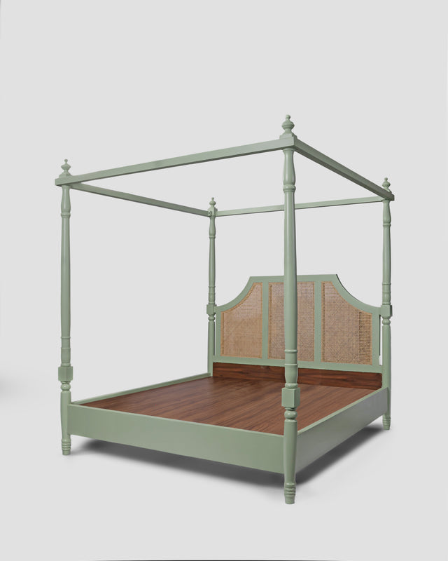 Sagewood Canopy Bed