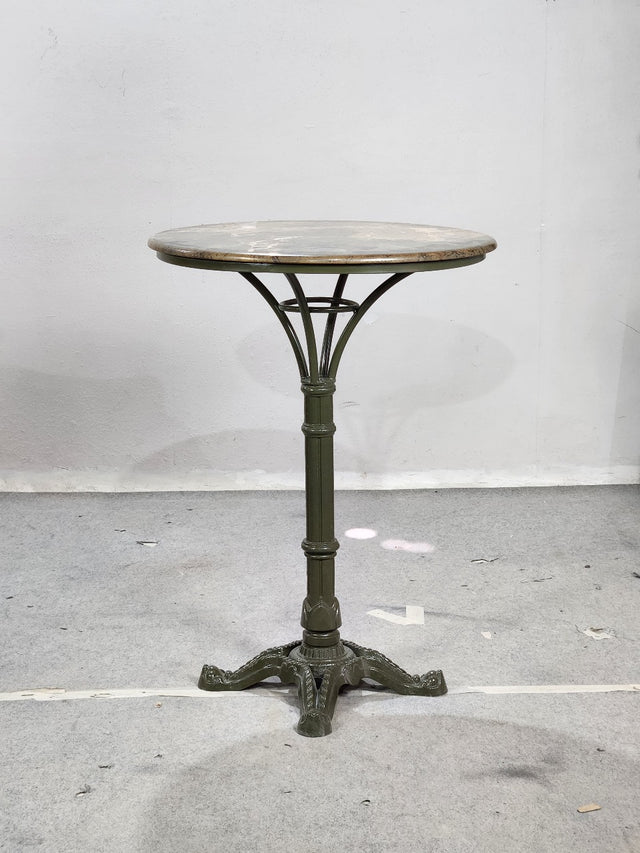 Iron Clad Marble High Table