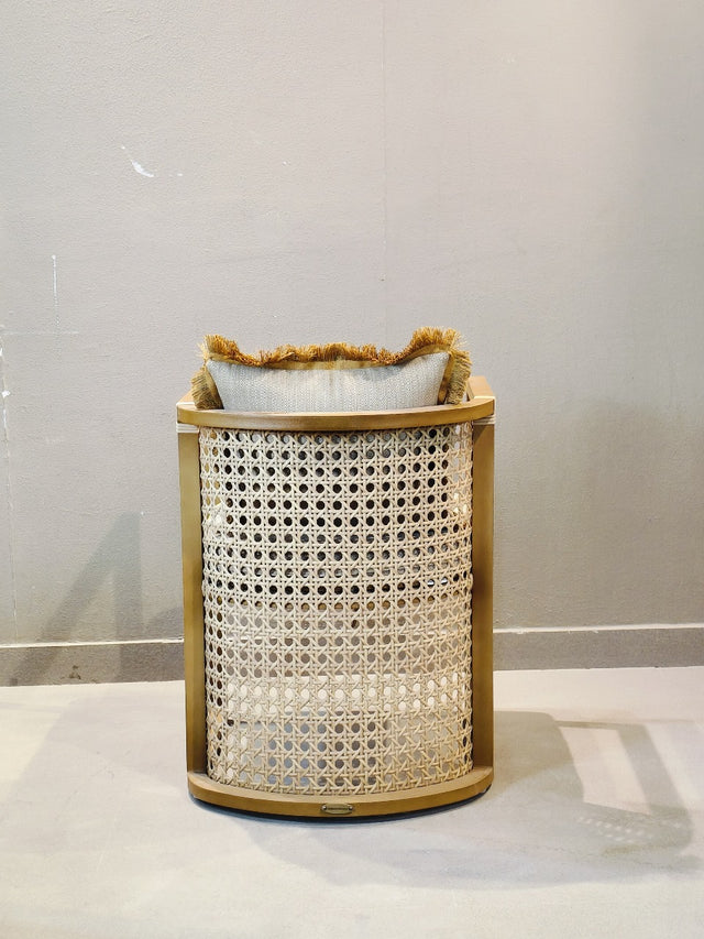 Artisanal Luxe Pedestal Table and Chair