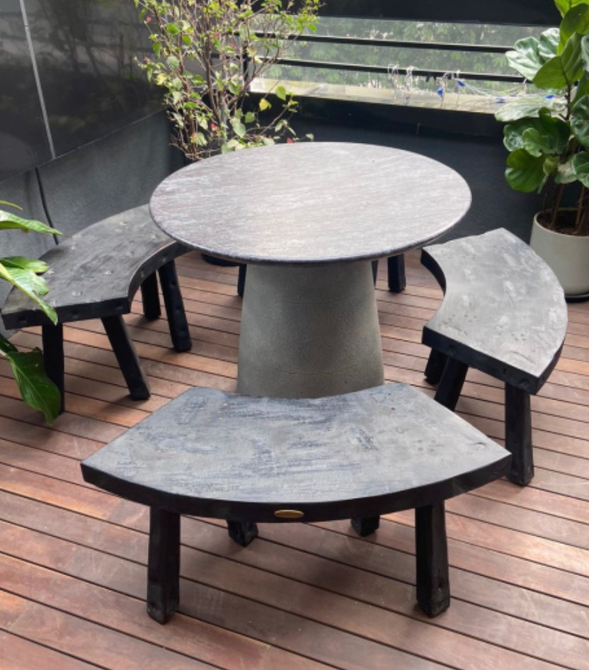 Ashen Ensemble Stool