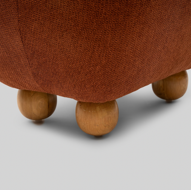 Rustic Sunset Pouffe