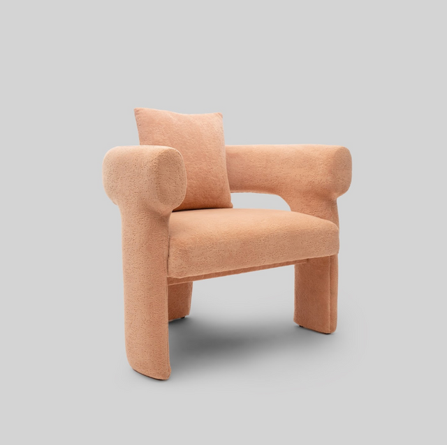 Peachy Arc Lounge Chair