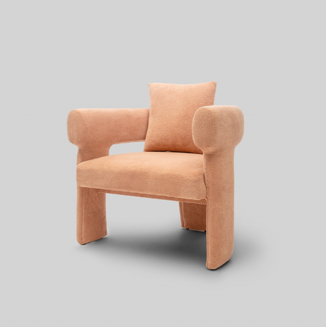 Peachy Arc Lounge Chair