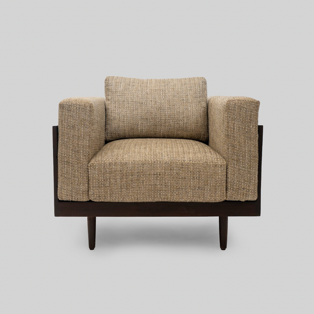 Midnight Noirwood Single Seater Sofa