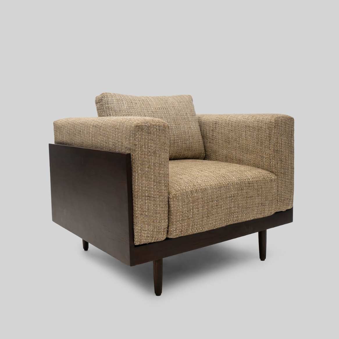 Midnight Noirwood Single Seater Sofa