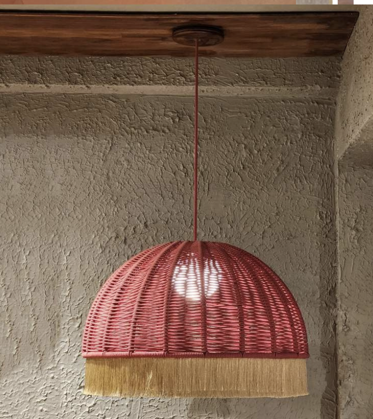 Pastel Fringe Dome