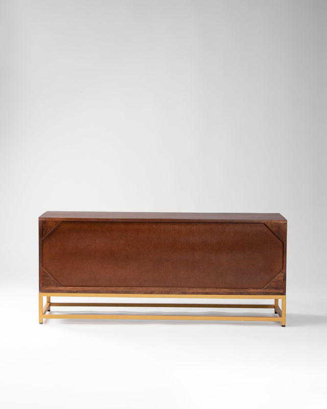 Bristol Vintage Weave Rattan TV Cabinet - TV Unit - Bareeki
