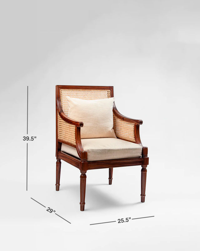 Jimmu Cane Arm Chair