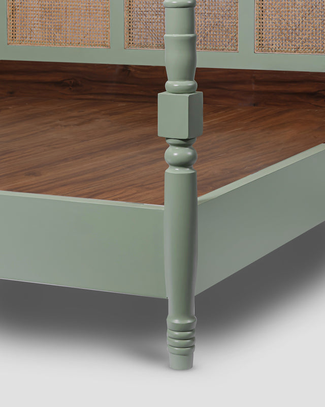 Sagewood Canopy Bed