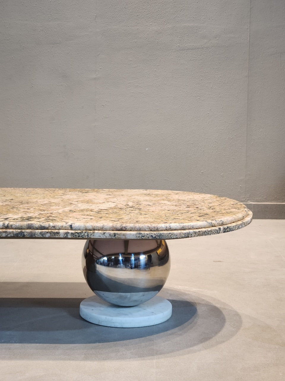 Harmony in Contrast Stone Coffee Table