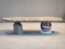 Harmony in Contrast Stone Coffee Table