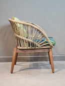Sunburst Oval Luxe Table and Chairs