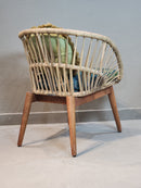 Sunburst Oval Luxe Table and Chairs