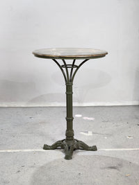 Iron Clad Marble High Table