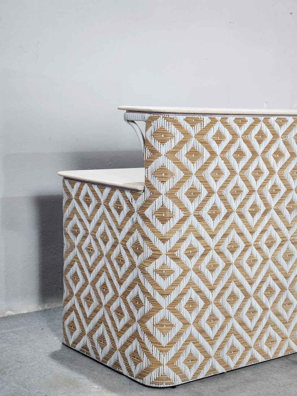 Geometric Harmony Bar Counter
