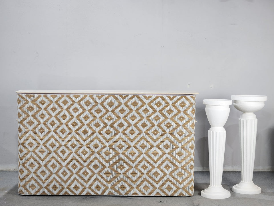 Geometric Harmony Bar Counter