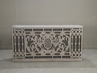 Victorian Cast Iron Terrazzo Bar Console