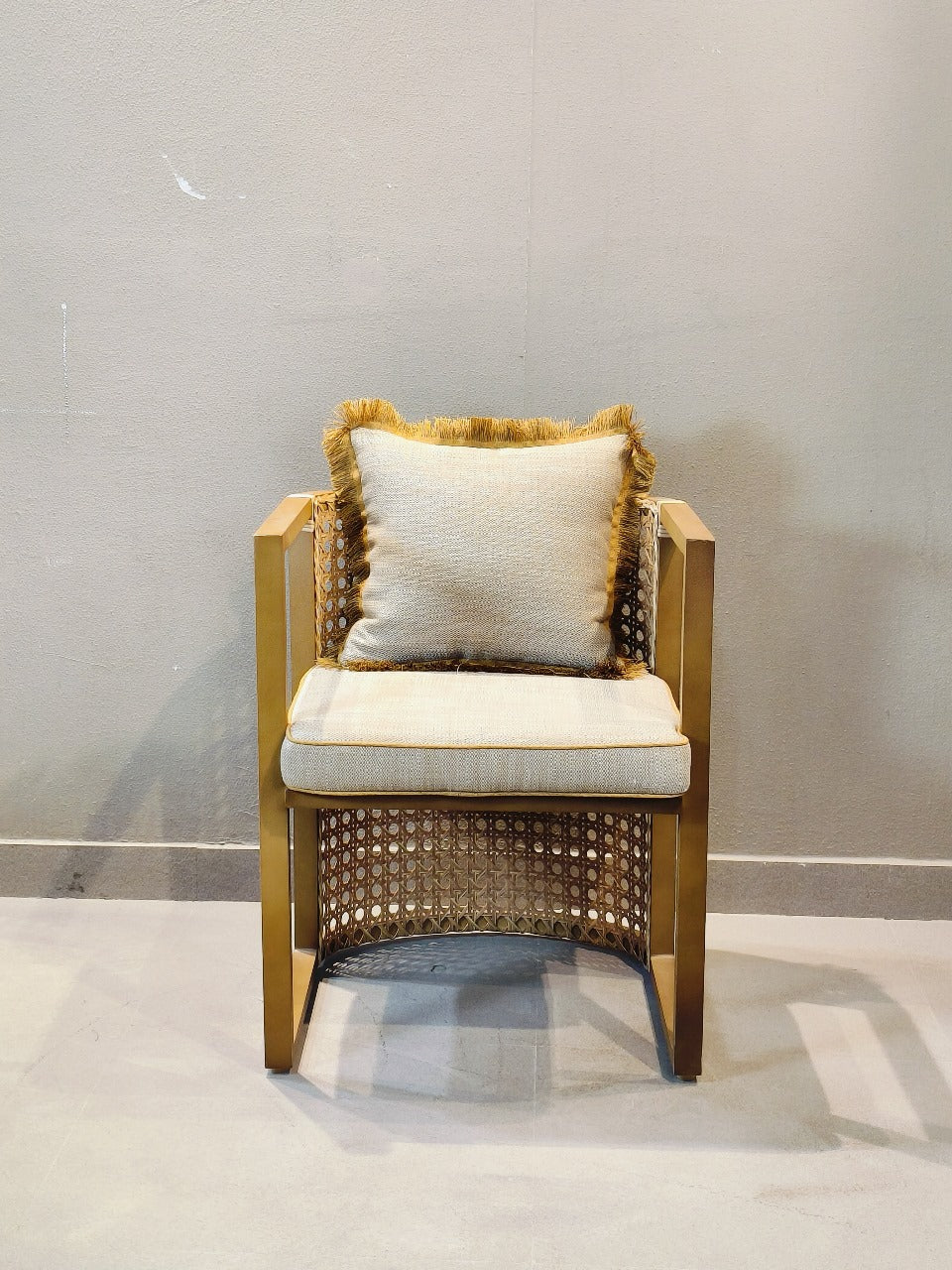 Artisanal Luxe Pedestal Chair