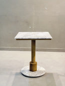 Artisanal Luxe Pedestal Table and Chair