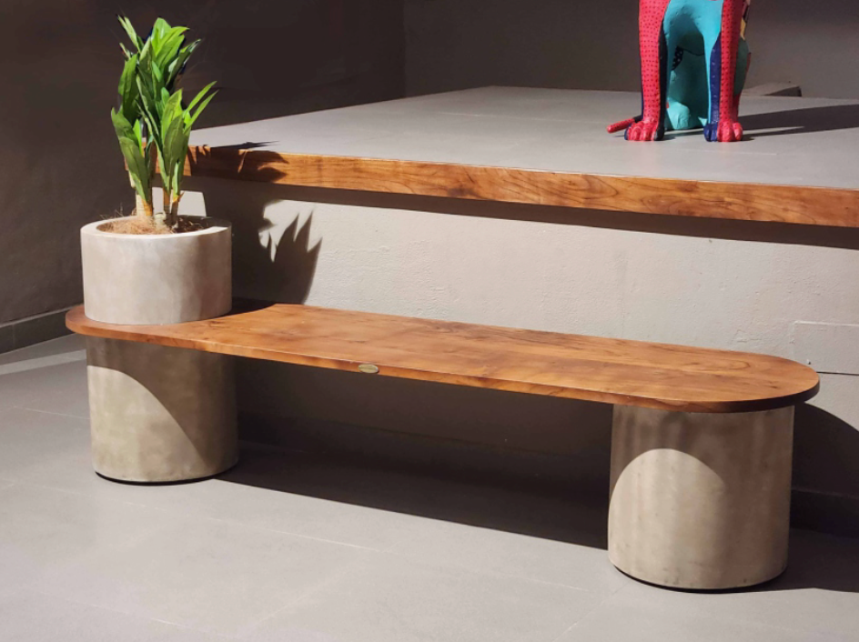Urban Oasis Bench