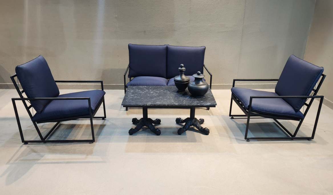 Ebon Table and Chair Set