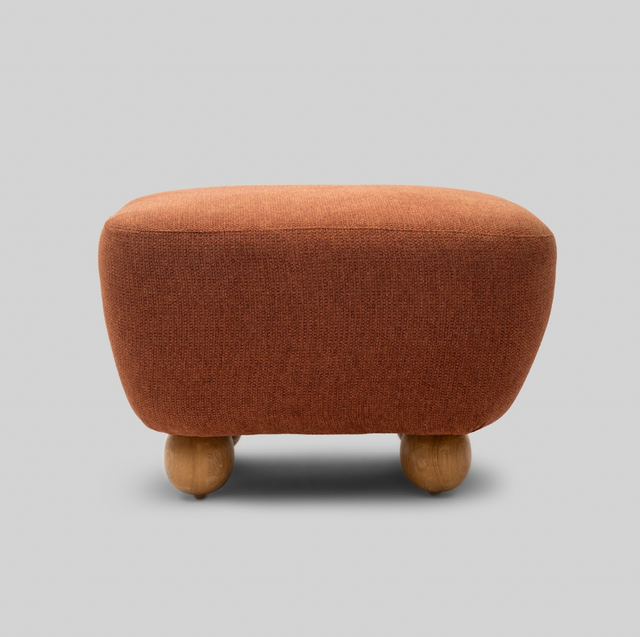Rustic Sunset Pouffe
