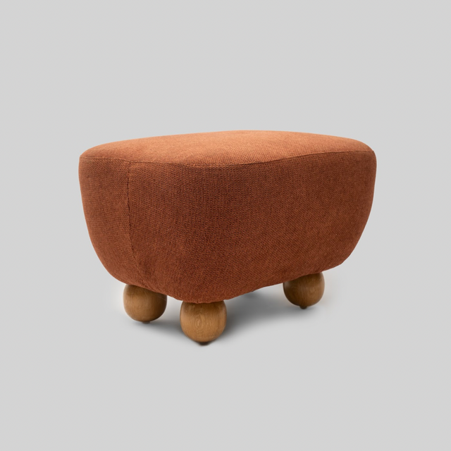 Rustic Sunset Pouffe