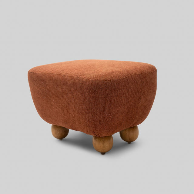 Rustic Sunset Pouffe
