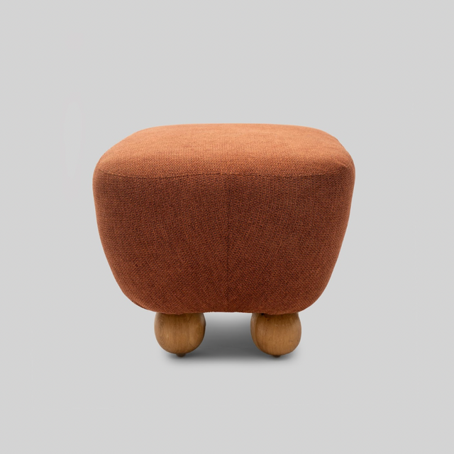 Rustic Sunset Pouffe