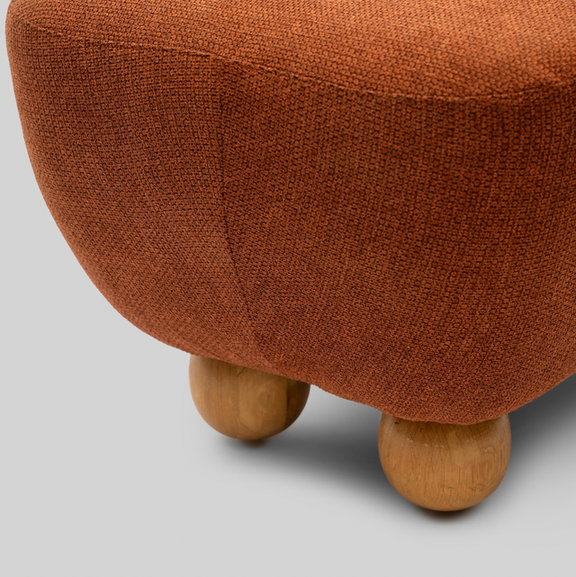 Rustic Sunset Pouffe