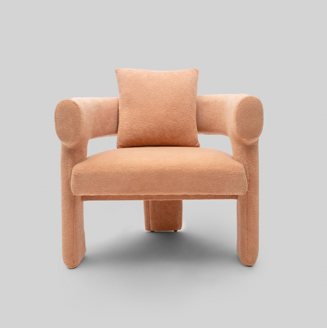 Peachy Arc Lounge Chair