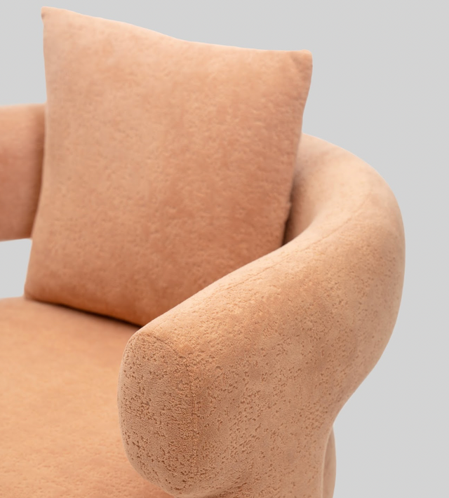 Peachy Arc Lounge Chair
