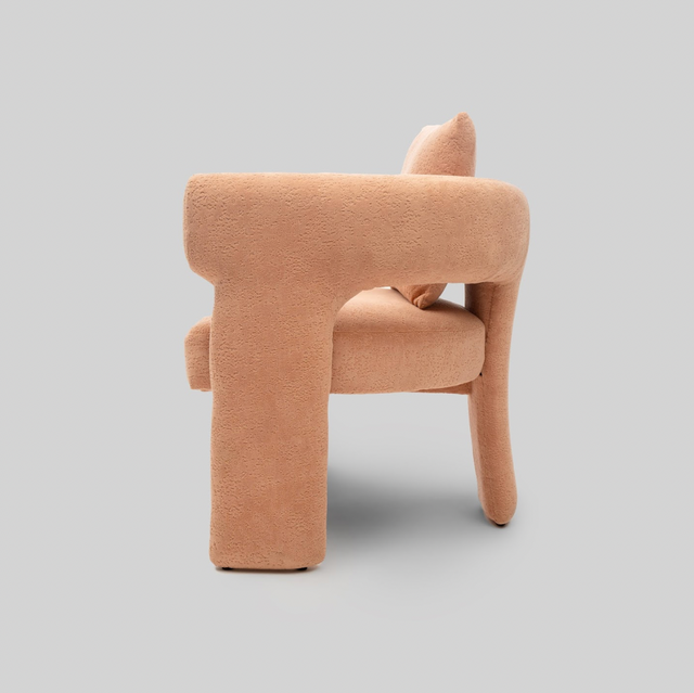 Peachy Arc Lounge Chair
