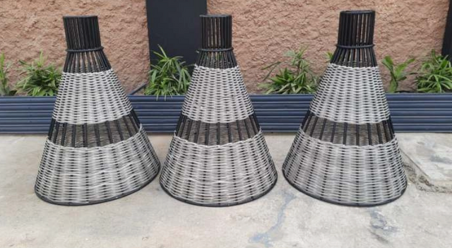 Mono Weave Floor Lamp