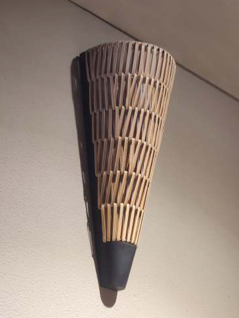 Trellis Cone Wall Lamp
