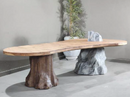 Mixed Stone-Effect Coffee Table