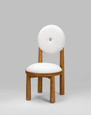 Minimalistic Halo Bouclé Chair