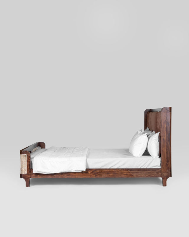 Āchi King Size Bed - Bed - Bareeki