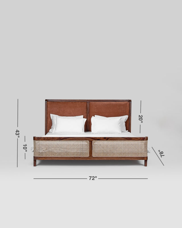 Āchi King Size Bed - Bed - Bareeki