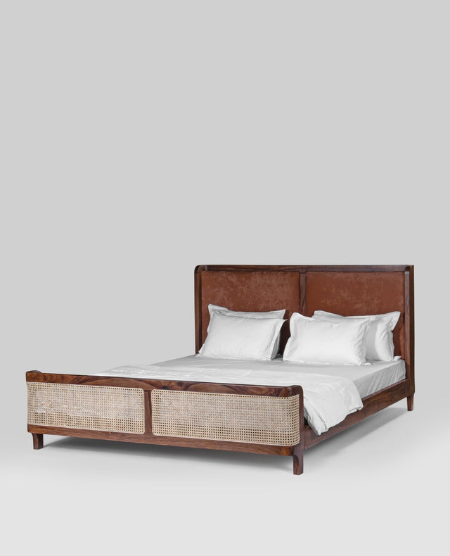 Āchi King Size Bed - Bed - Bareeki