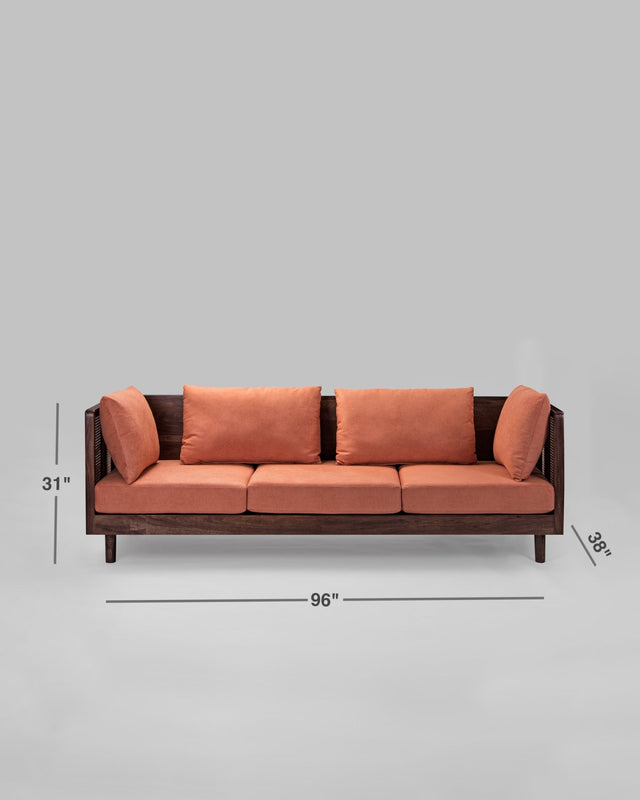 Adachi 4 seater Sofa - Sofa - Bareeki