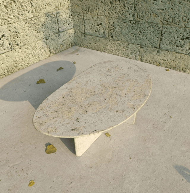 Alabaster Oasis Center Table - Bareeki