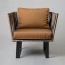 Alfresco Broad Wicker Outdoor Sofa - Outdoor Chair - Bareeki