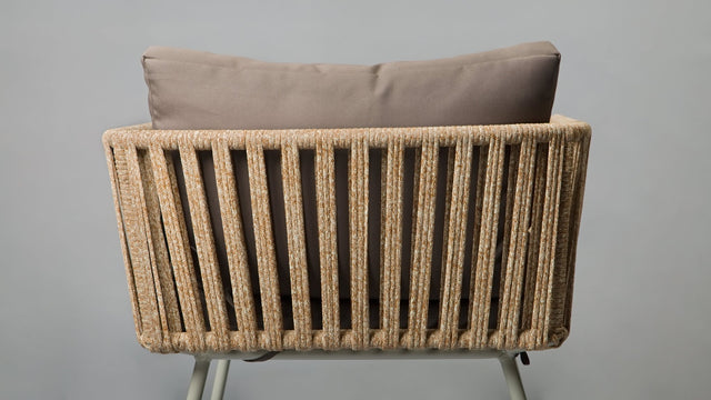 Braid Woven Deck Chair - Outdoor Chair - Bareeki