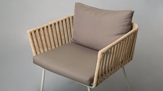 Braid Woven Deck Chair - Outdoor Chair - Bareeki