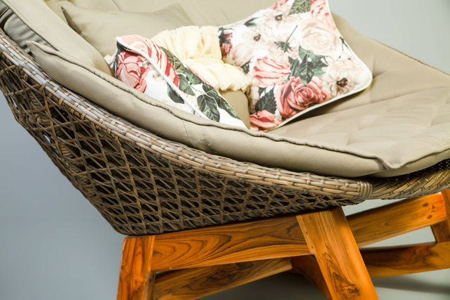 Breezy Wicker All Weather Rocker - Bareeki