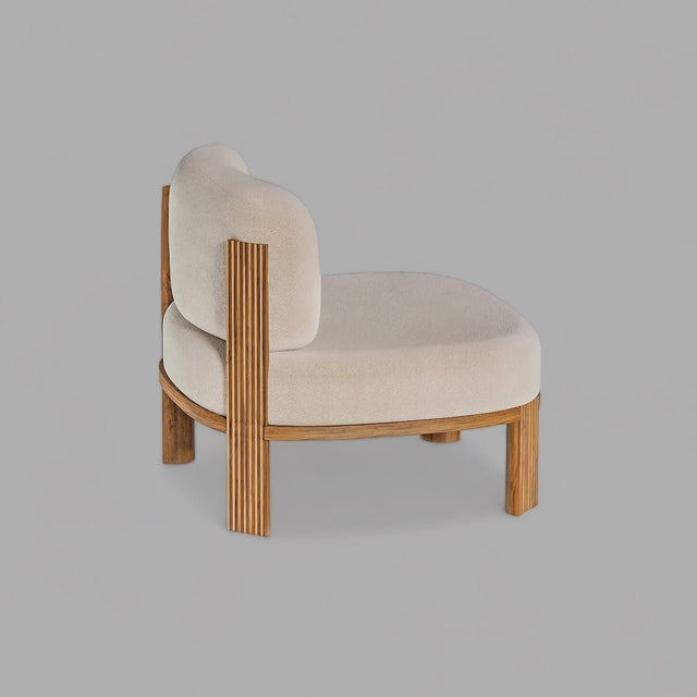 Comfy Crescendo Teak Chair - Bareeki