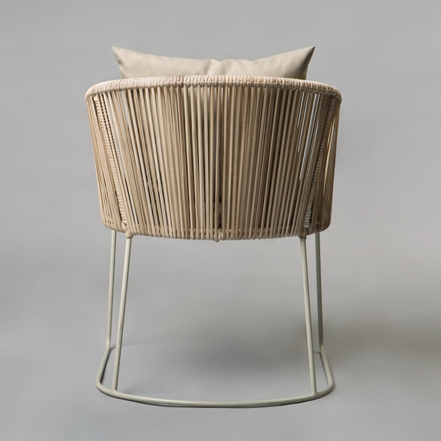 Courtyard Wicker Chair - Outdoor Chair - Bareeki