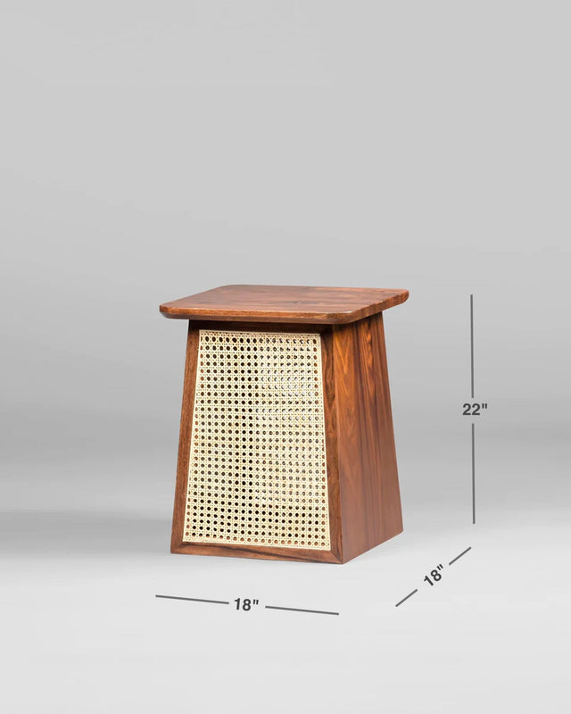 Daikei Rattan Side Table - Table - Bareeki