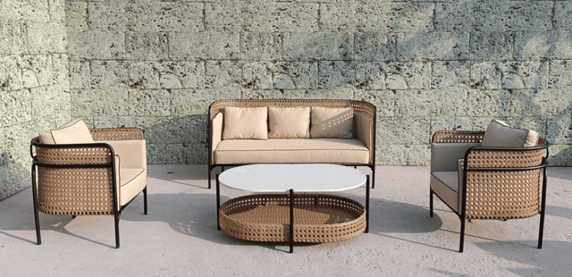 ElegaVista Aluminum - Wicker - Bareeki